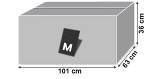 Dimensioni del pacchetto M