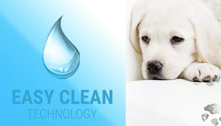 What is Easyclean technology?